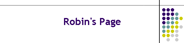 Robin's Page
